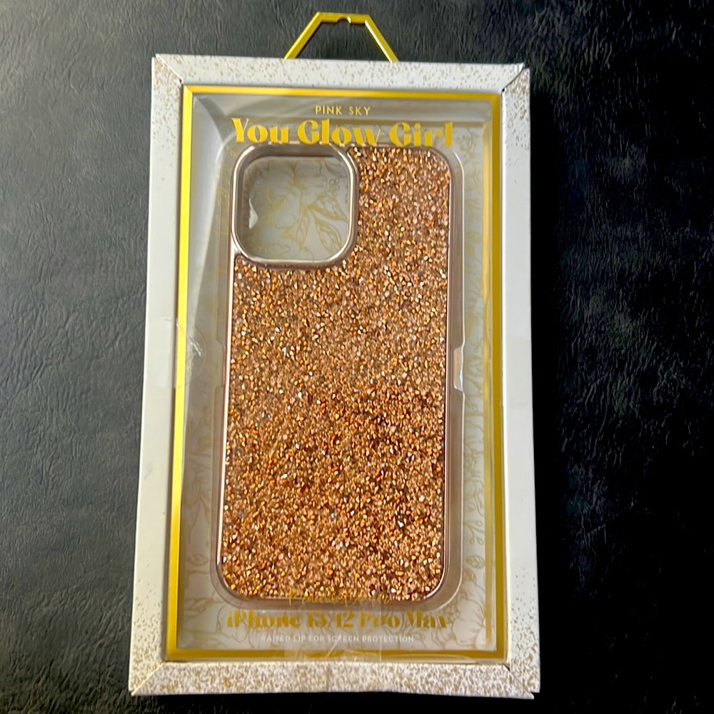 New Rose Gold iPhone 13/12 Pro Max Case
